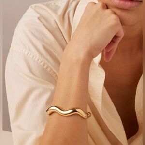 Jenny Bird Gold Ola Bangle